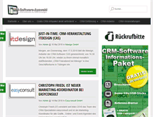 Tablet Screenshot of crm-software-auswahl.de